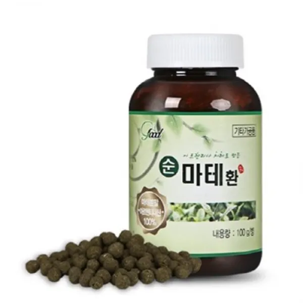 GoodFood 아르헨티나산 순마테환 100g 1병, 3개