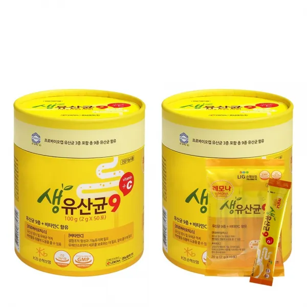 경남제약 생유산균9C 50포 x 2개, 단품
