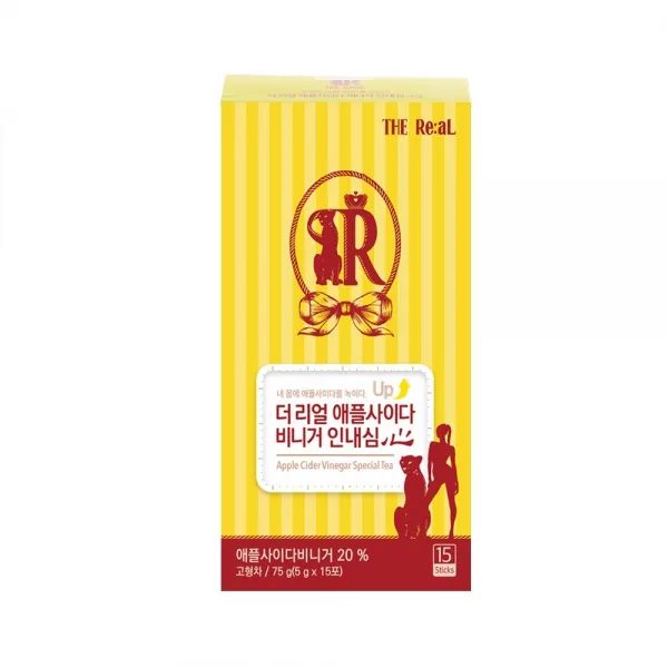 더 리얼 식단 잡는 애플사이다 비니거 인내심, 1개, 75g