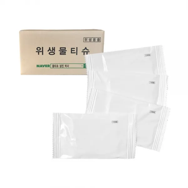 물티슈냅킨박사 업소용 카페용 130 미니 무지 물티슈 낱개포장형, 1개입, 1000개
