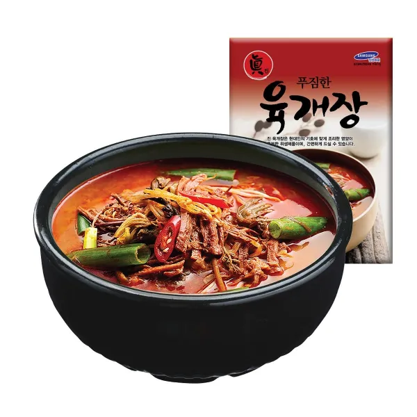 선비찬 직접 우려낸 육수로 만든 진국 진 육개장 600g*4봉, 600g, 4봉