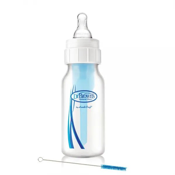 닥터브라운 이른둥이 120ml 젖병 배앓이 방지, P단계, 화이트