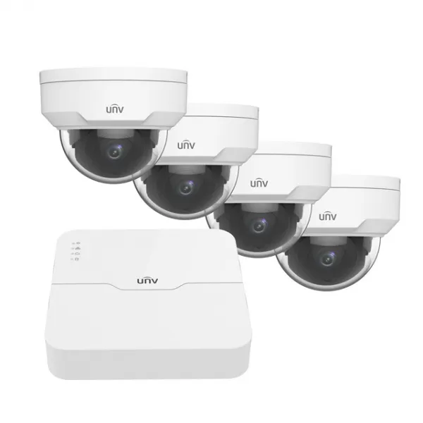 유니뷰 실내외용 4채널 CCTV 세트(저장장치 HDD-6TB 포함)- 실시간CCTV 중국CCTV 핸드폰CCTV 아기방CCTV 시시티비, 2. 실내용 4채널(저장장치 HDD 6TB 포함)