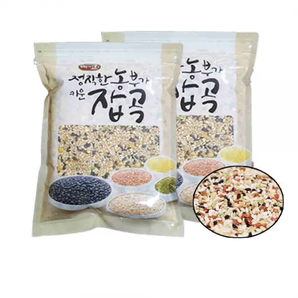 광팔마켓 100% 국내산 혼합잡곡 15곡 2kg 1kg2개구성 1개 2kg