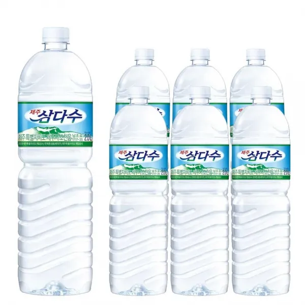 [광동제약] 제주 삼다수 2L X 6개 천연암반수 생수 식수 지하수 삼다수2리터 먹는샘물 물 음료