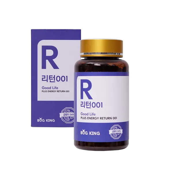 연천 열두개울버섯마을 100% 국내산 굼벵이 리턴 001, 1병, 100g