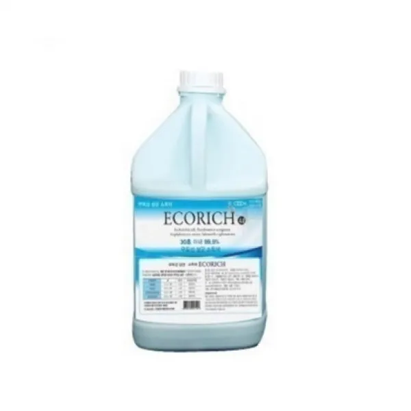 에코리치 차아염소산수(HOCL) 살균소독제 4L(리필용), 1개, 4L