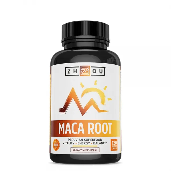미국 Zhou Nutrition 페루 블랙마카 1000mg 120정 (마카효능), 1개