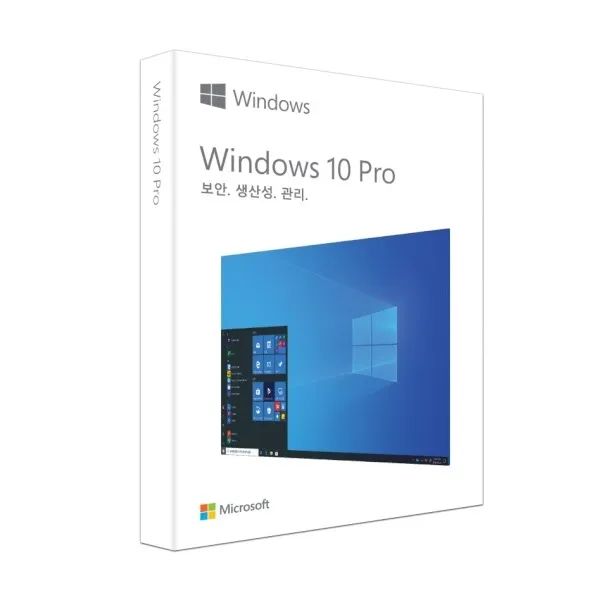 MS 윈도우10 PRO 한글 정품 패키지 USB포함 [ 공식온라인인증판매점], WIN10 PRO