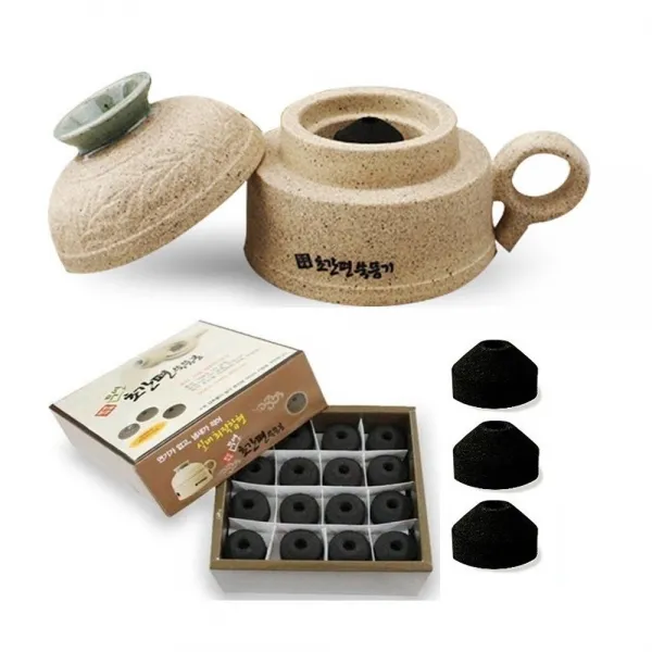 천년거북 초간편 무연쑥뜸기세트 (쑥뜸기+쑥봉+책자), 1세트