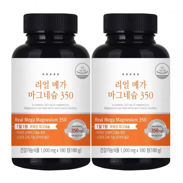 온푸드 리얼 메가 마그네슘 2병 6개월분, 2병