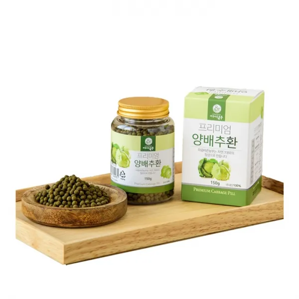 마음바른농부 국산 양배추 환, 150g, 1개