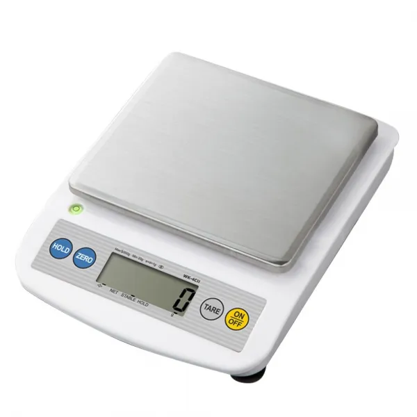 카스 전자저울 WK-4CII 최대5kg (1g단위) 주방 계량 베이킹 이유식, 단일색상, WK-4C Ⅱ