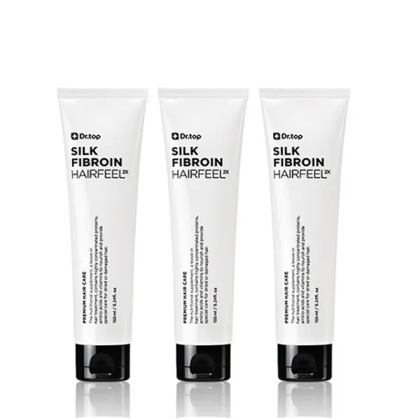 닥터탑 실크 피브로인 헤어필2X [155ml*3] 트리트먼트, 3개, 155ml