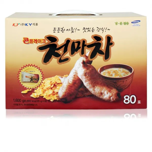 KY식품 콘플레이크 천마차 80포, 80개, 20ml