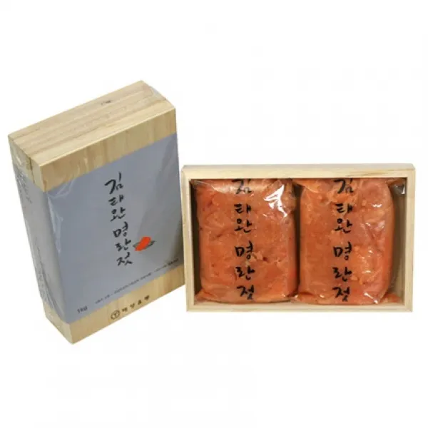 김태완명란젓 25년 자부심 4호(명란분란1kg), 단품없음, 1kg