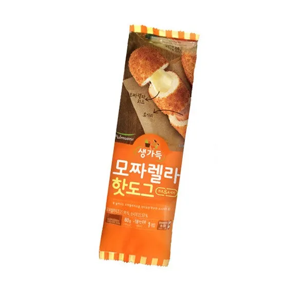 풀무원 모짜렐라 핫도그 치즈 소시지 30입 세트 풀무원모짜렐라 핫도그치즈 소시지 30입/.