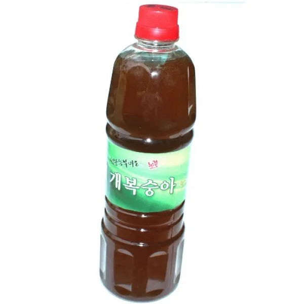 농선 방임형 농사 개복숭아 발효원액, 900g, 2병, 900ml
