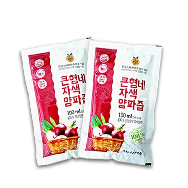 큰형네 무안자색 양파즙, 60팩, 100ml