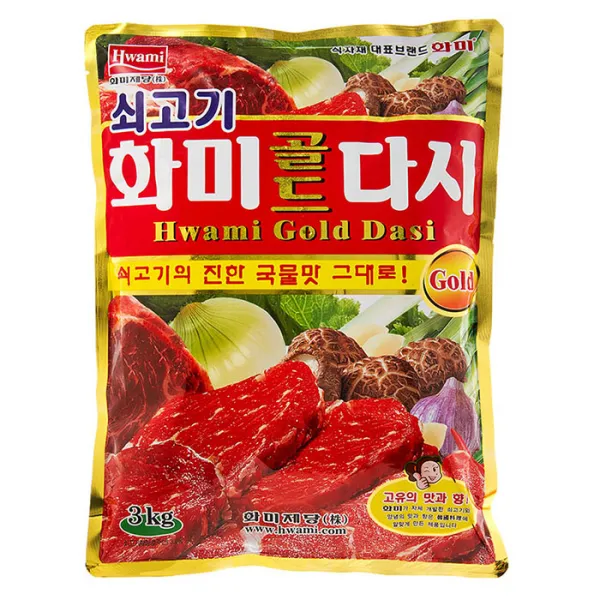화미 화미골드다시 조미료, 3kg, 1개