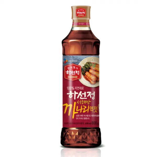 하선정 서해안 까나리액젓, 800g, 1개