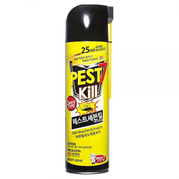 페스트7 킬 에어로솔 살충제, 420ml, 1개