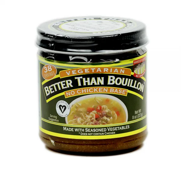 Better Than Bouillon 드레싱 소스 베지테리안 노 치킨 베이스 227g 1개