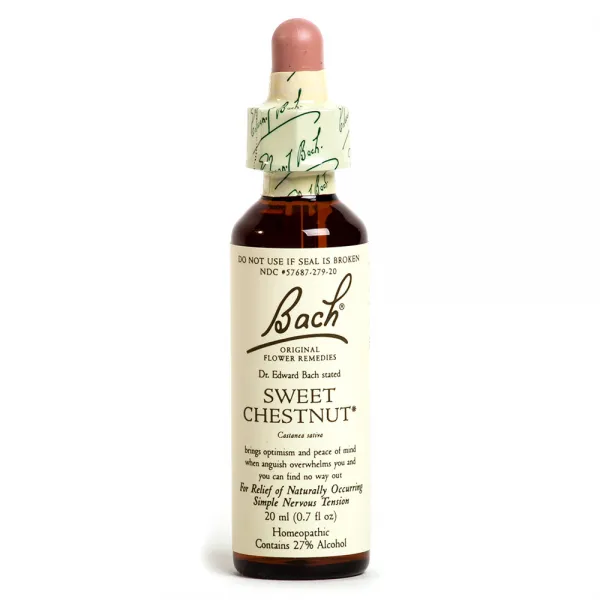 Bach 오리지널 플라워 에센스, Sweet Chestnut, 20ml