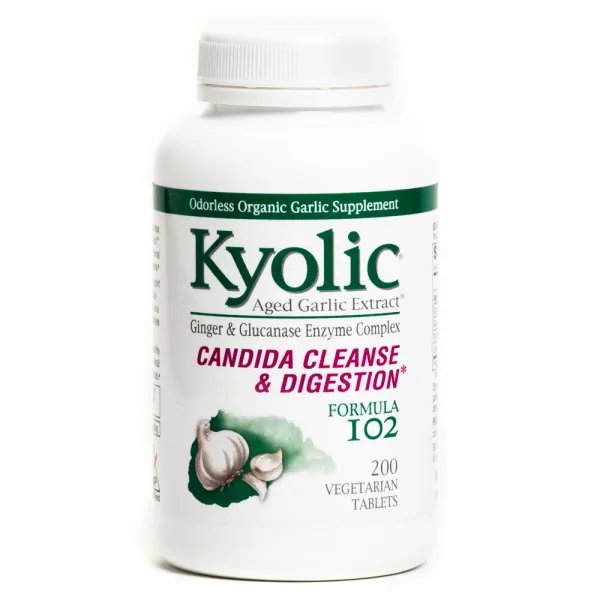 쿄릭 숙성마늘 추출물 포뮬러 칸디다 클렌즈 And 다이제스천 베지테리안 타블렛 200개입 1개