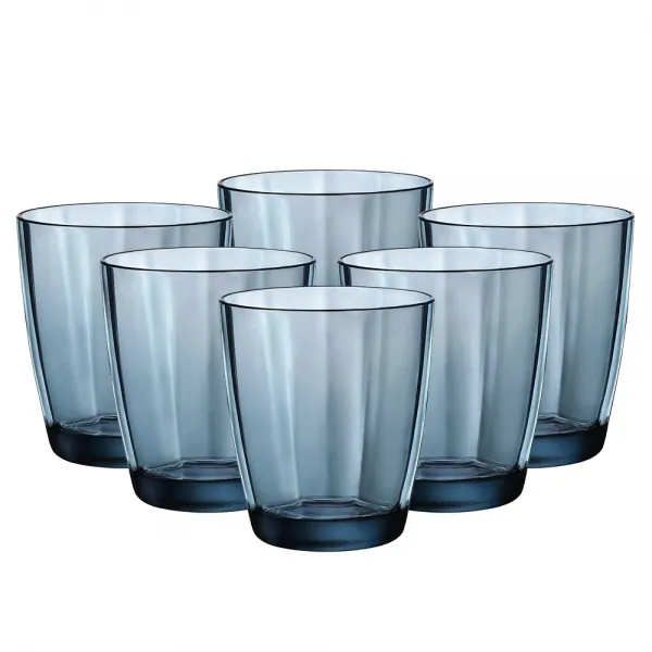보르미올리 펄사 도프 언더락잔 블루, 390ml, 6개