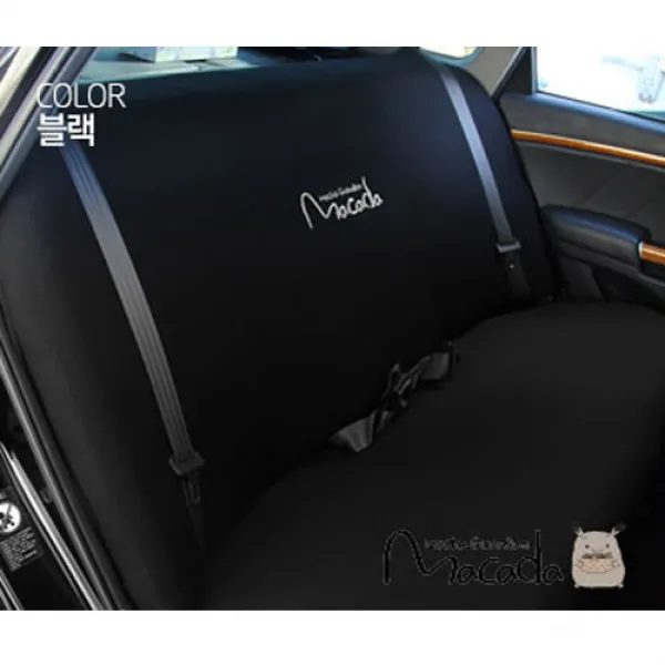 마카다 뒷좌석 패션시트 / 블랙 경차