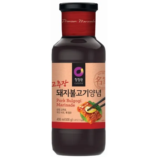 청정원 고추장 돼지불고기 양념, 500g, 1개