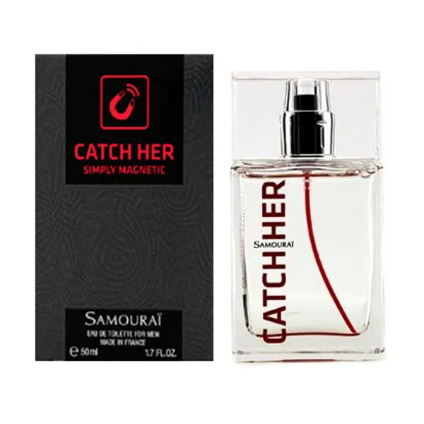 사무라이 캐치허 위드 페르몬 포맨 EDT, 50ml