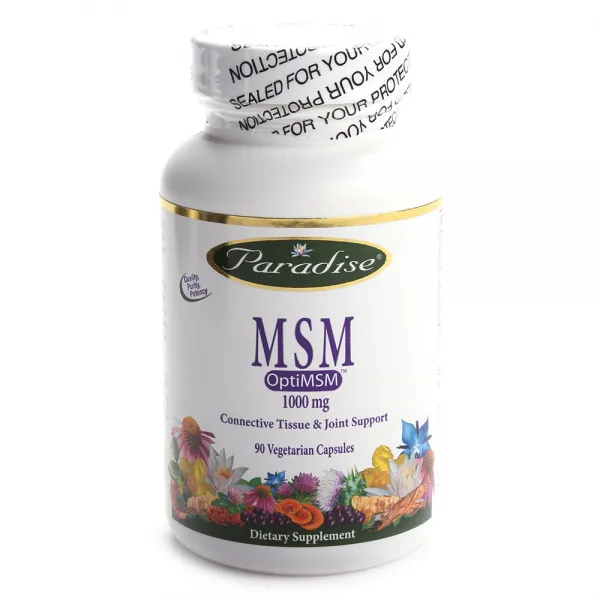 파라다이스허브즈 MSM 1000mg 베지리안 캡슐, 90개입, 1개