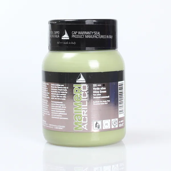 마이메리 아크릴리코 500ml 낱색 아크릴물감, 331 AM OLIVE GREEN, 1개