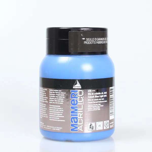 마이메리 아크릴리코 500ml 낱색 아크릴물감, 370 AM COB BLUE LGT HUE, 1개