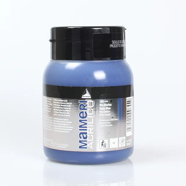 마이메리 아크릴리코 500ml 낱색 아크릴물감, 388 AM NAVY BLUE, 1개