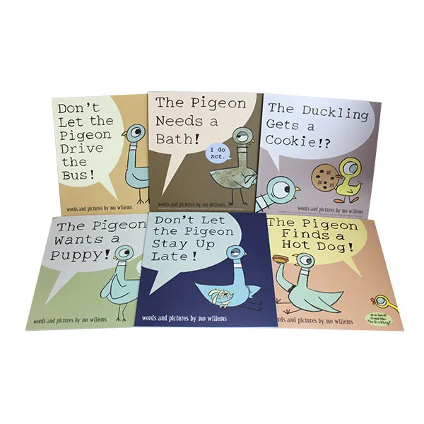 Mo Willem's Pigeon 6 Book Collection, Walker Books