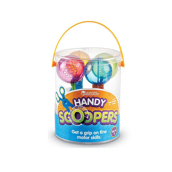  러닝리소스 24963 소근육 발달 스쿠퍼 4개 혼합