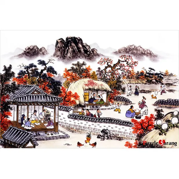 피크 풍속도 風俗圖 1000조각, 51 x 73.5cm