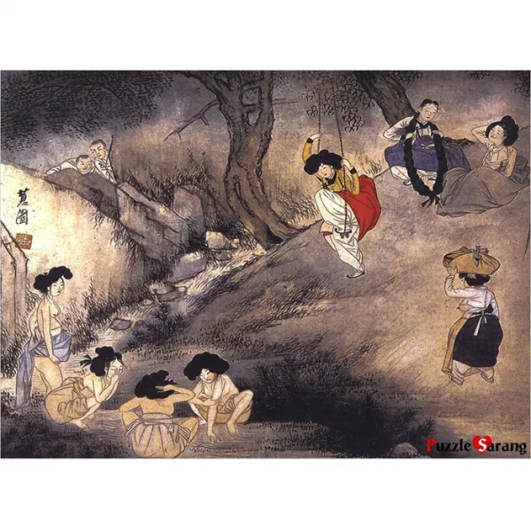 피크 단오도 端午圖 1000조각, 51 x 73.5cm