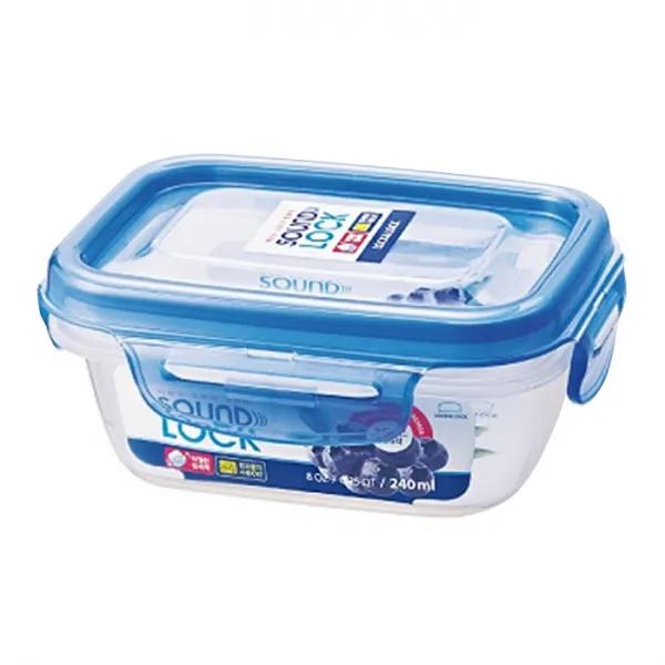 락앤락 사운드락 직사각 밀폐용기 240ml 1개