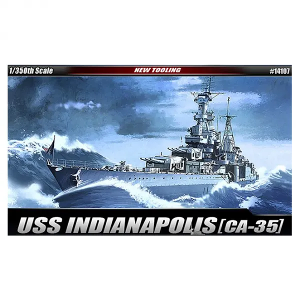 아카데미과학 14107 1/350 인디아나폴리스 프라모델 Uss Indianapolis 1개