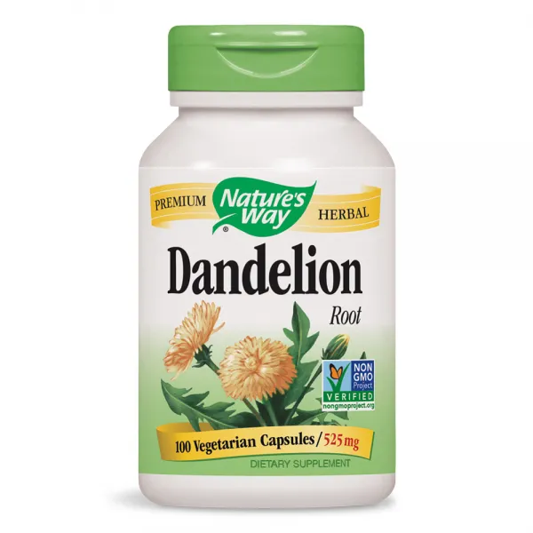 Nature's Way 단델리온 루트 525mg 베지터블 캡슐 100개입 1개