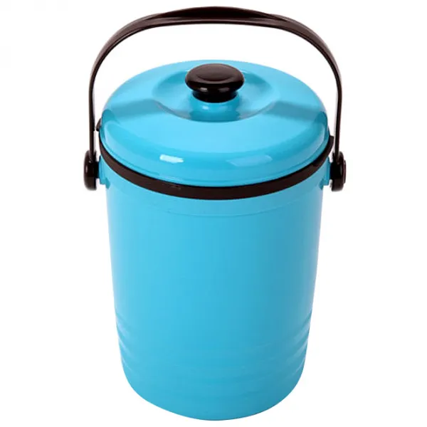 동일공업 스마트 음식물 비닐 쓰레기통 2L, 블루, 1개