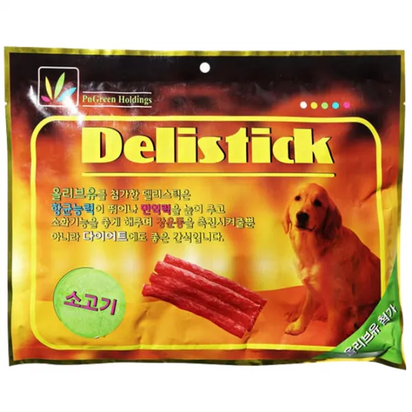 델리스틱 강아지용 400g, 소고기, 1개