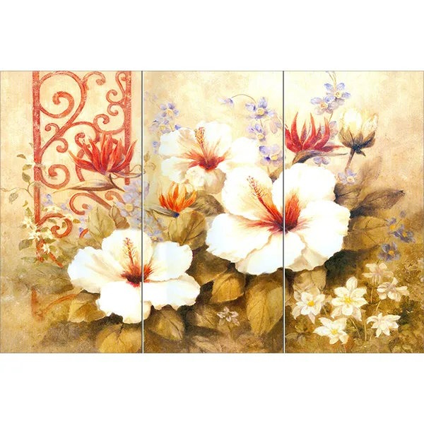 Abstract095 엔틱한 분위기의 우하한 무궁화 각 3장