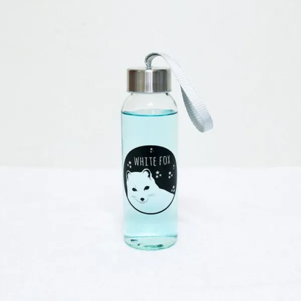 피코보틀-블랙 북극동물(여우), 240ml, 2개