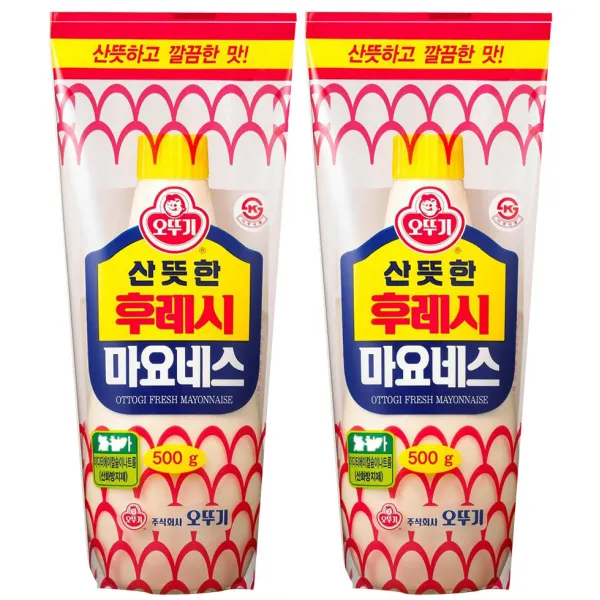 오뚜기 후레시 마요네즈, 500g, 2개
