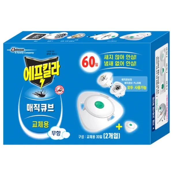 에프킬라 매직큐브 교체용 60일, 1개
